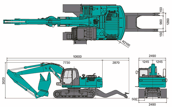 SK130-8 金屬解體機